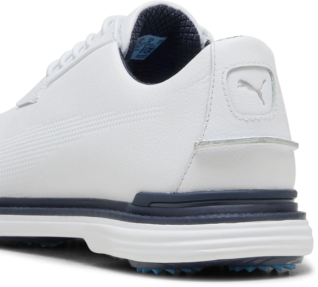 PUMA ROYALE Golf Shoes 2025 - Puma White/Deep Navy/Team Light Blue