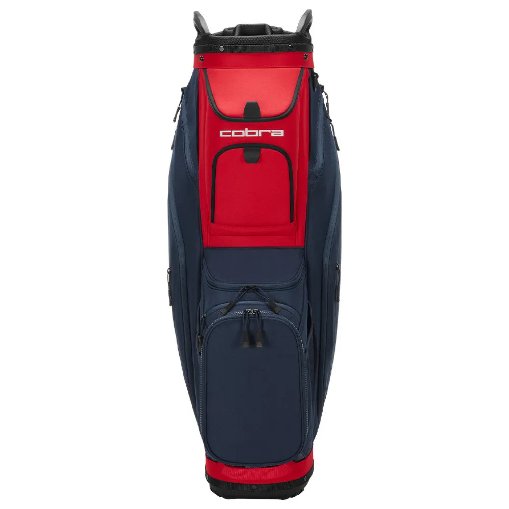 Cobra Ultralight Pro Cart Golf Bag Club Navy/Strong Red