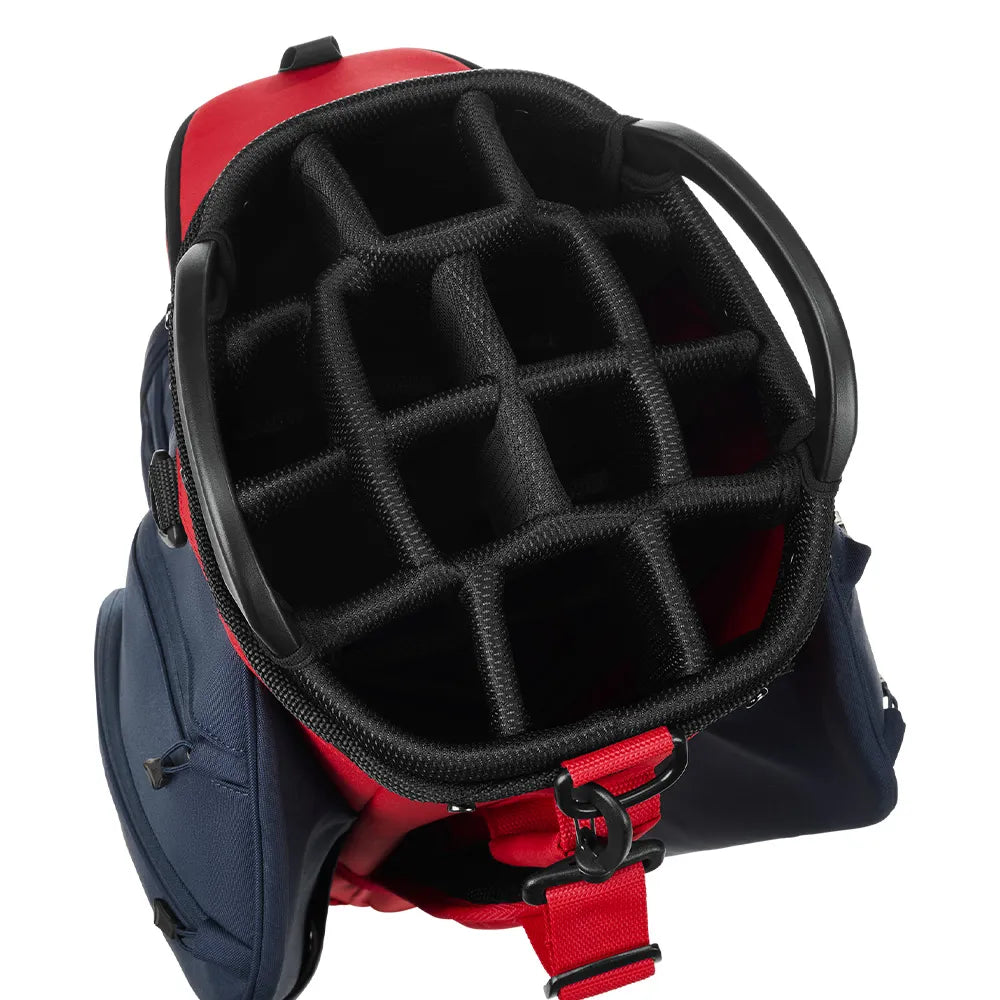 Cobra Ultralight Pro Cart Golf Bag Club Navy/Strong Red