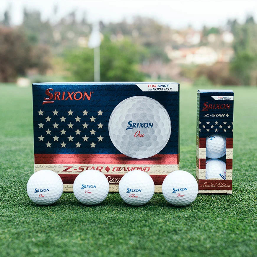 Srixon Limited Edition All-American Z-STAR DIAMOND Golf Balls
