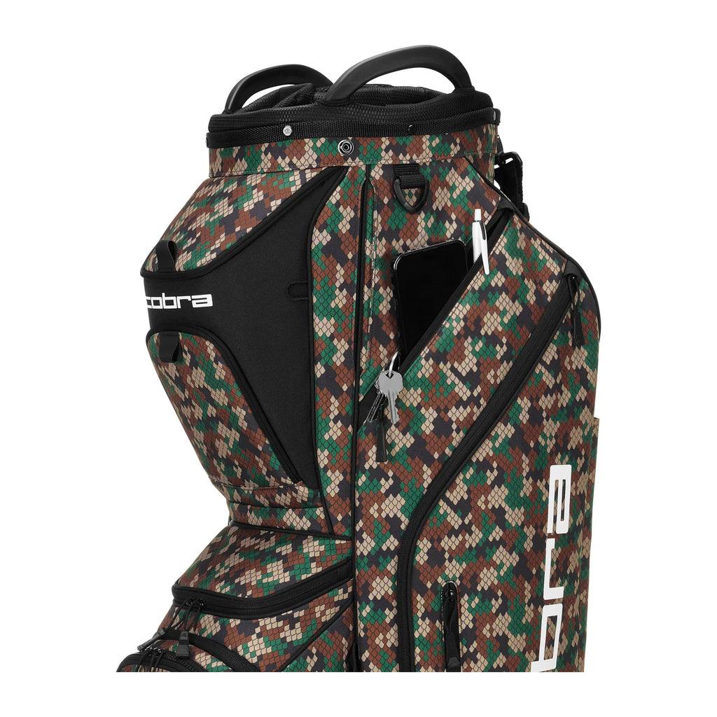Cobra Ultralight Pro Cart Golf Bag Snake Camo
