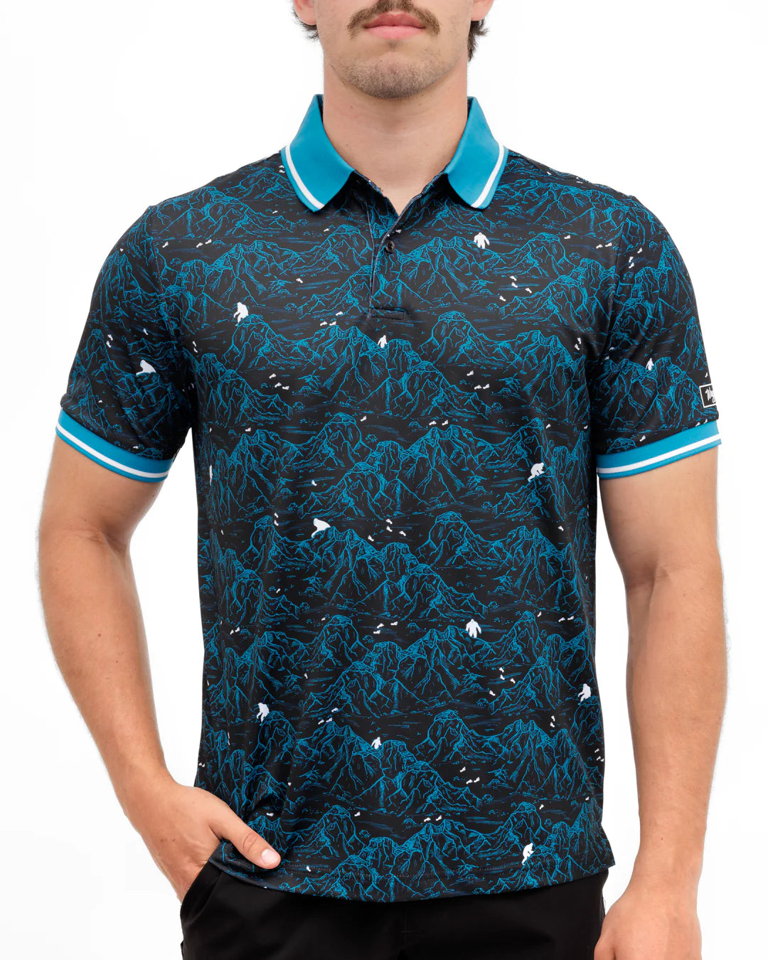 Waggle Abominable Men's Pique Polo
