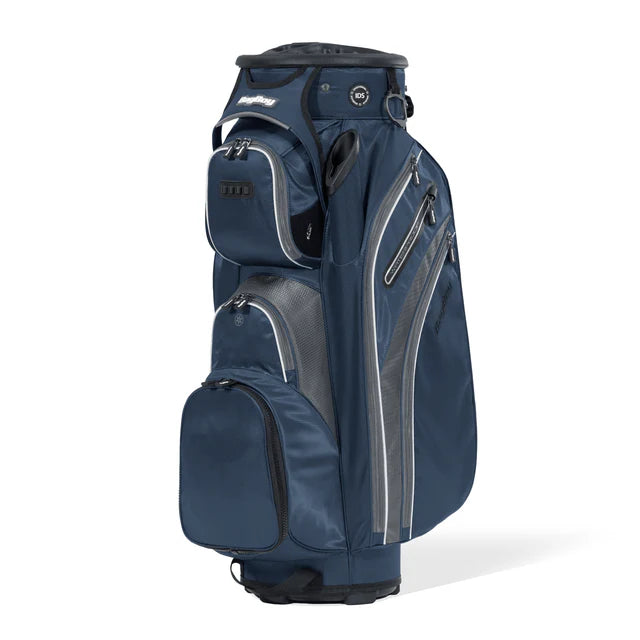 BagBoy Revolver XP Rotating Golf Bag Navy / Charcoal / White