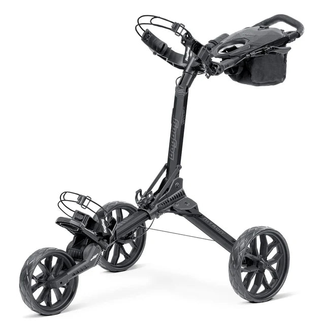 BagBoy Nitron Auto-Open Golf Push Cart Black/Slate