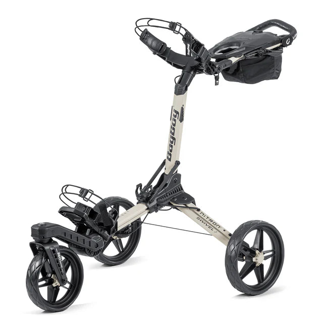BagBoy Nitron Swivel Golf Push Cart Sand / Black