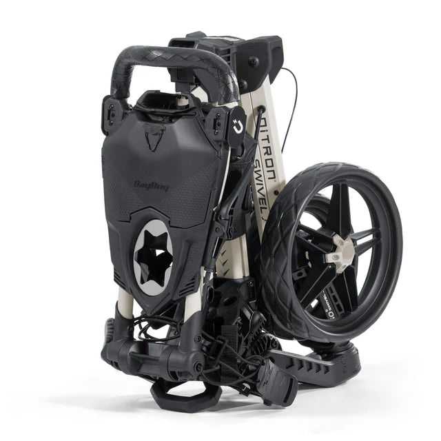 BagBoy Nitron Swivel Golf Push Cart Sand / Black