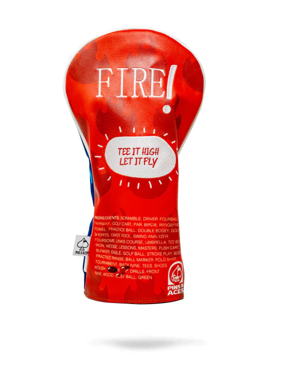 Pins & Aces Fire Sauce - Driver Cover