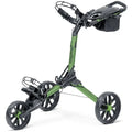 BagBoy Nitron Auto-Open Golf Push Cart Green / Black