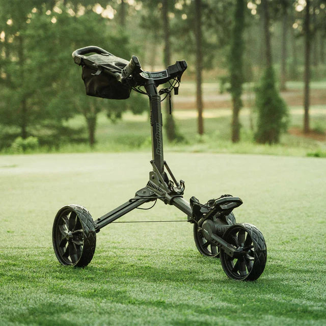 BagBoy Nitron Auto-Open Golf Push Cart Black/Slate