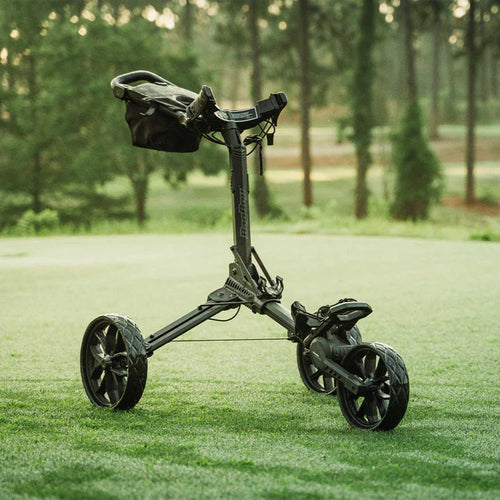 BagBoy Nitron Auto-Open Golf Push Cart Black/Slate