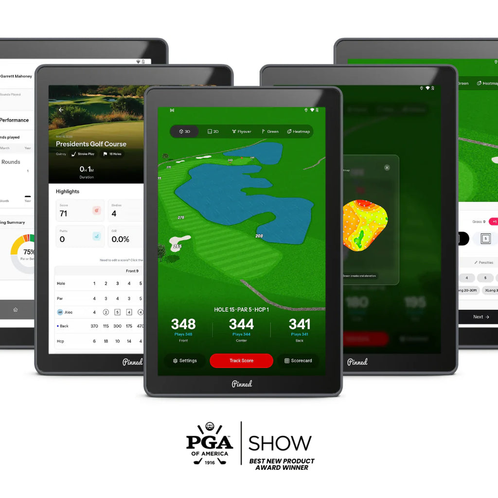Pinned Caddie GPS Smart Tablet