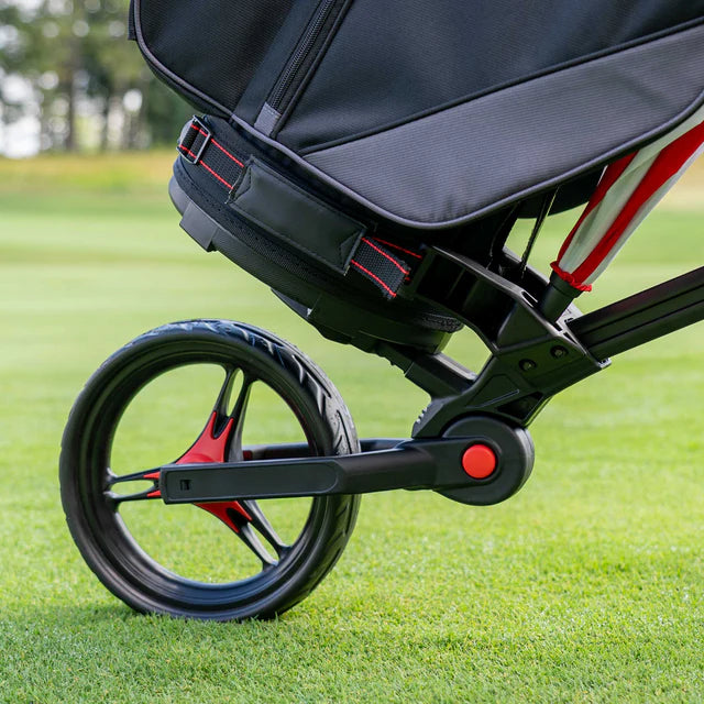 BagBoy Compact 3 Golf Push Cart Silver / Black