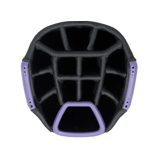Datrek DG Lite III Cart Golf Bag White/Lavender/Checkered