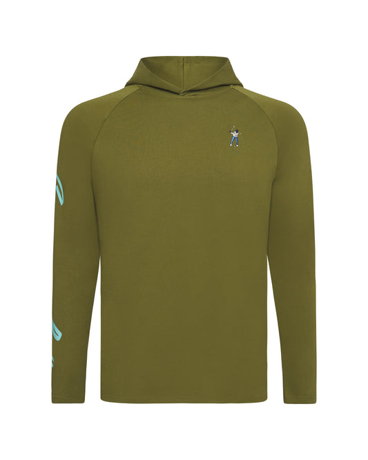 Eastside Golf Light Weight Hoodie Green