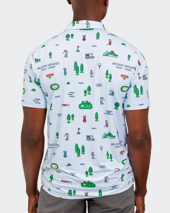 Waggle  Gamer Men's Polo