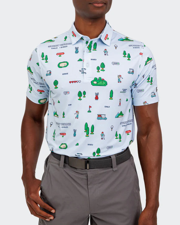 Waggle  Gamer Men's Polo