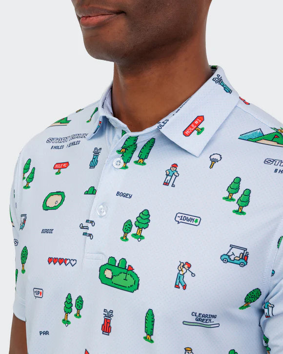 Waggle  Gamer Men's Polo