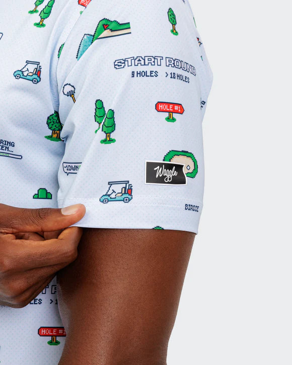 Waggle  Gamer Men's Polo