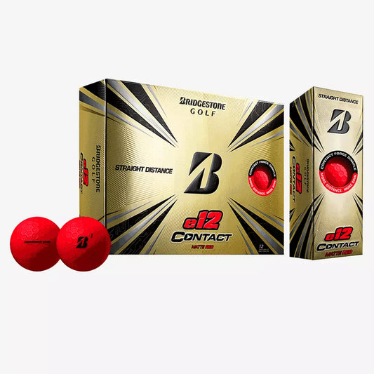 Bridgestone e12 Contact Matte Red Align - NEW
