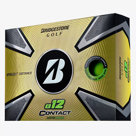 Bridgestone e12 Contact Matte Green Align - NEW