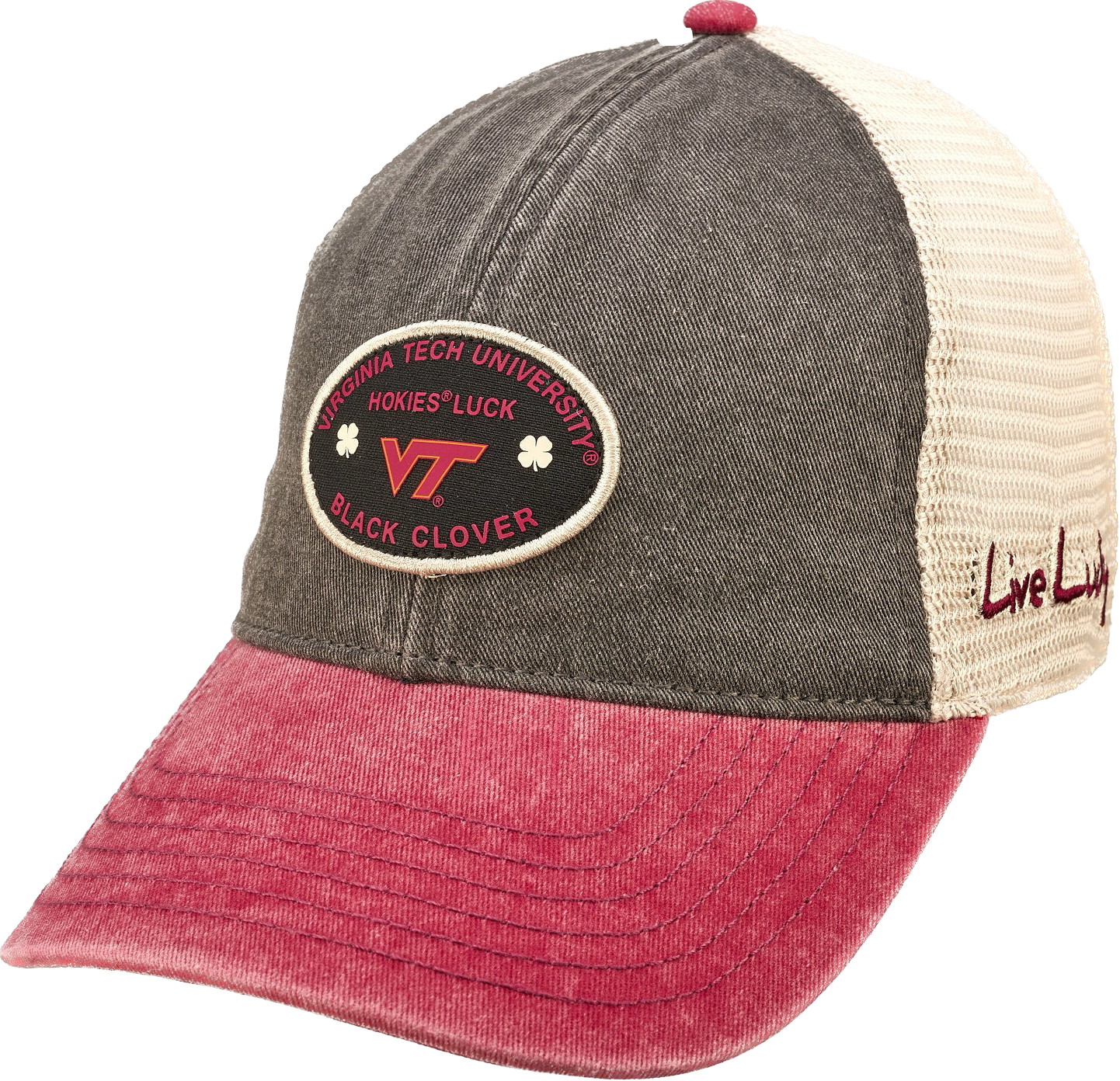 Virginia Tech Retro Hat - Black Clover