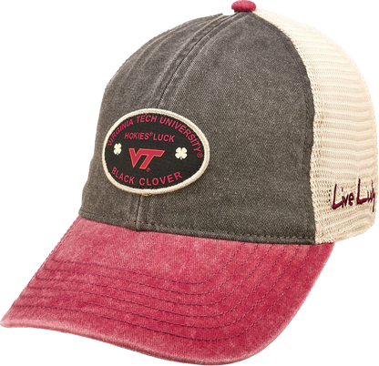 Virginia Tech Retro Hat - Black Clover