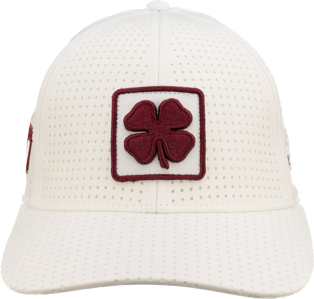 Virginia Tech Laser Fitted Hat - Black Clover