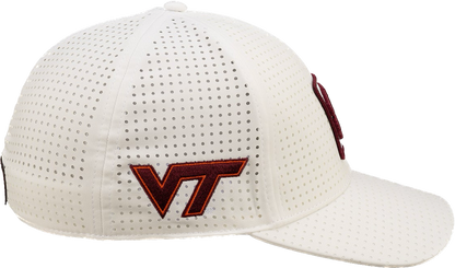 Virginia Tech Laser Fitted Hat - Black Clover