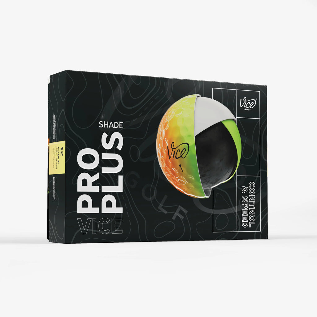 Vice Orange Vice Pro Plus Shade Orange Yellow – Your Golf Ball Shop