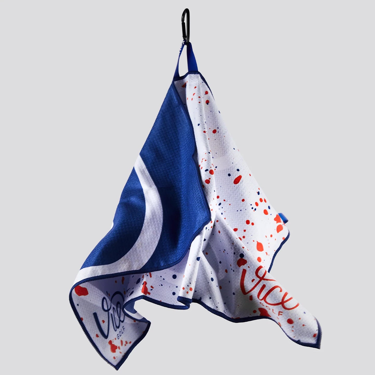 Vice Shine Golf Towel Red/Blue