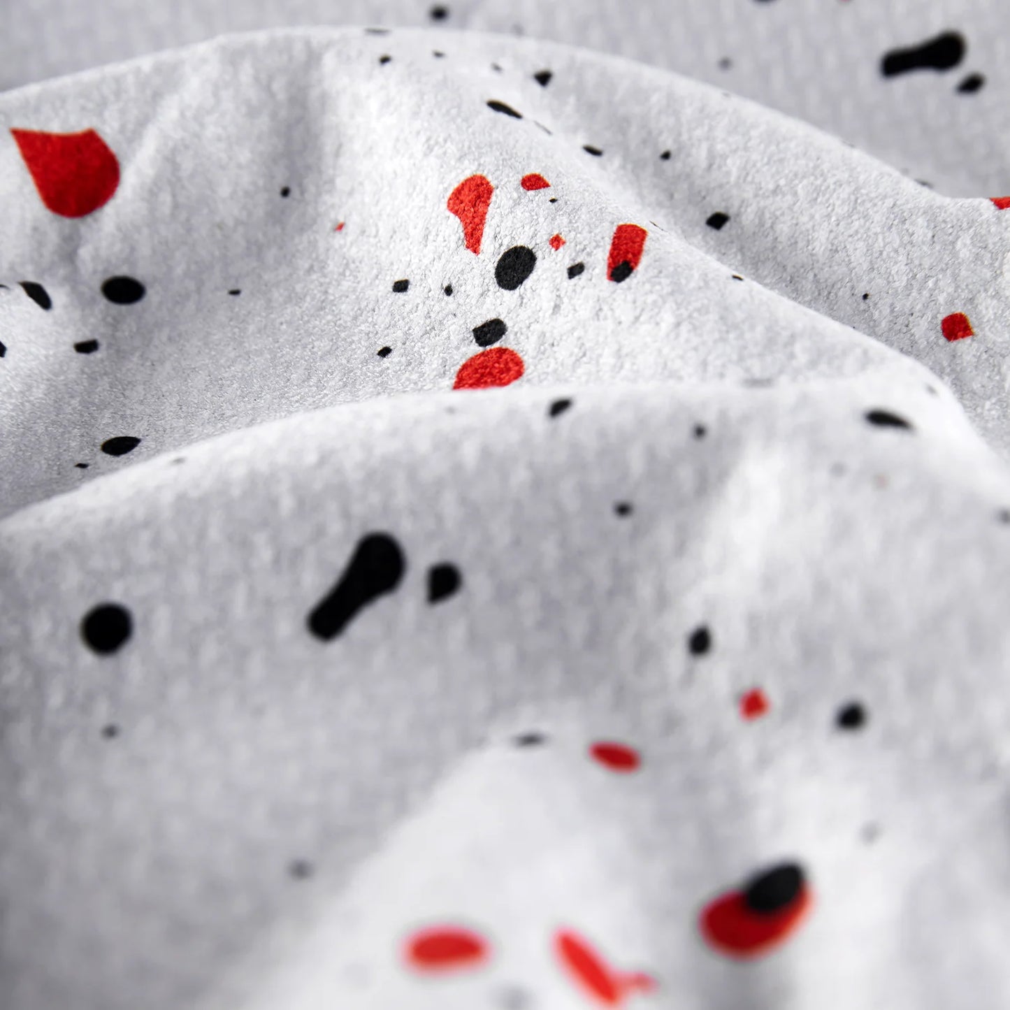 Vice Shine Golf Towel Drip Red\Black