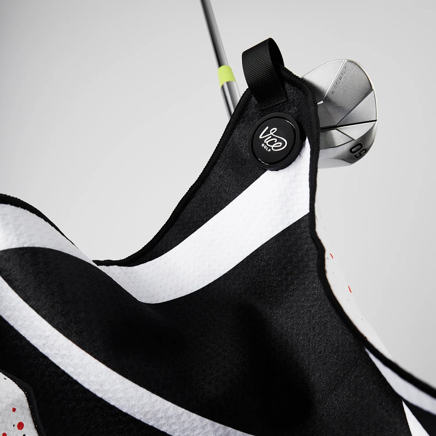 Vice Shine Golf Towel Drip Red\Black