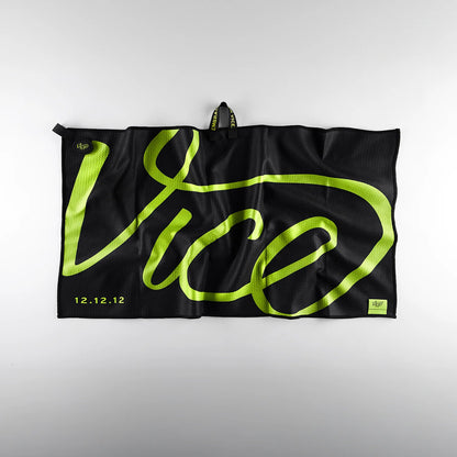 Vice Shine Golf Towel Drip Lime