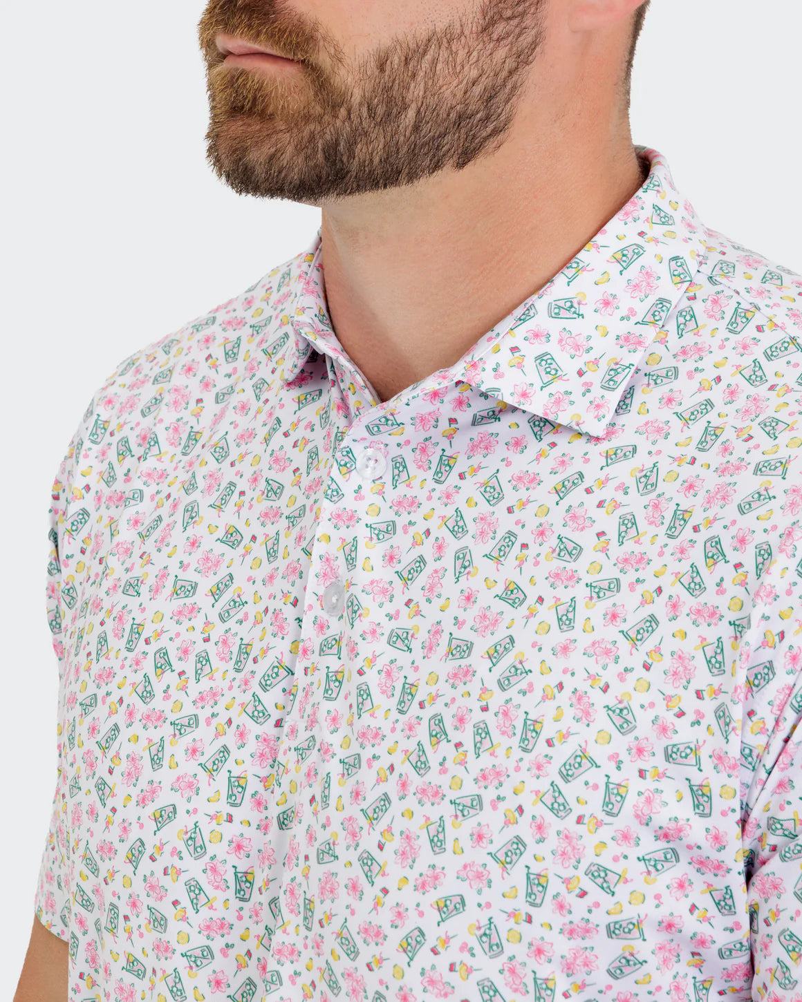 Waggle The Signature Men's Polo - Azalea Collection