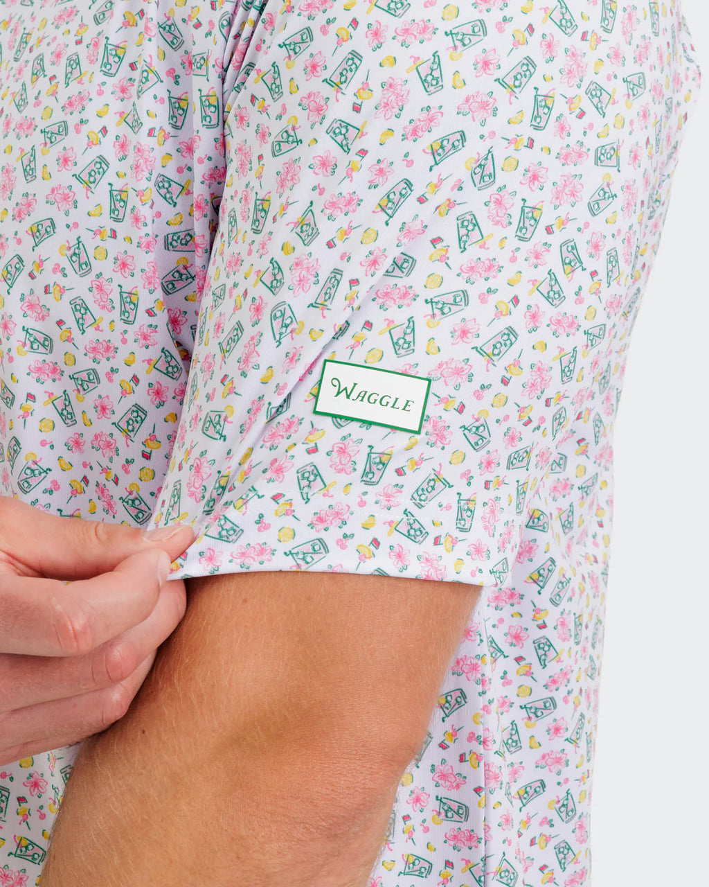 Waggle The Signature Men's Polo - Azalea Collection