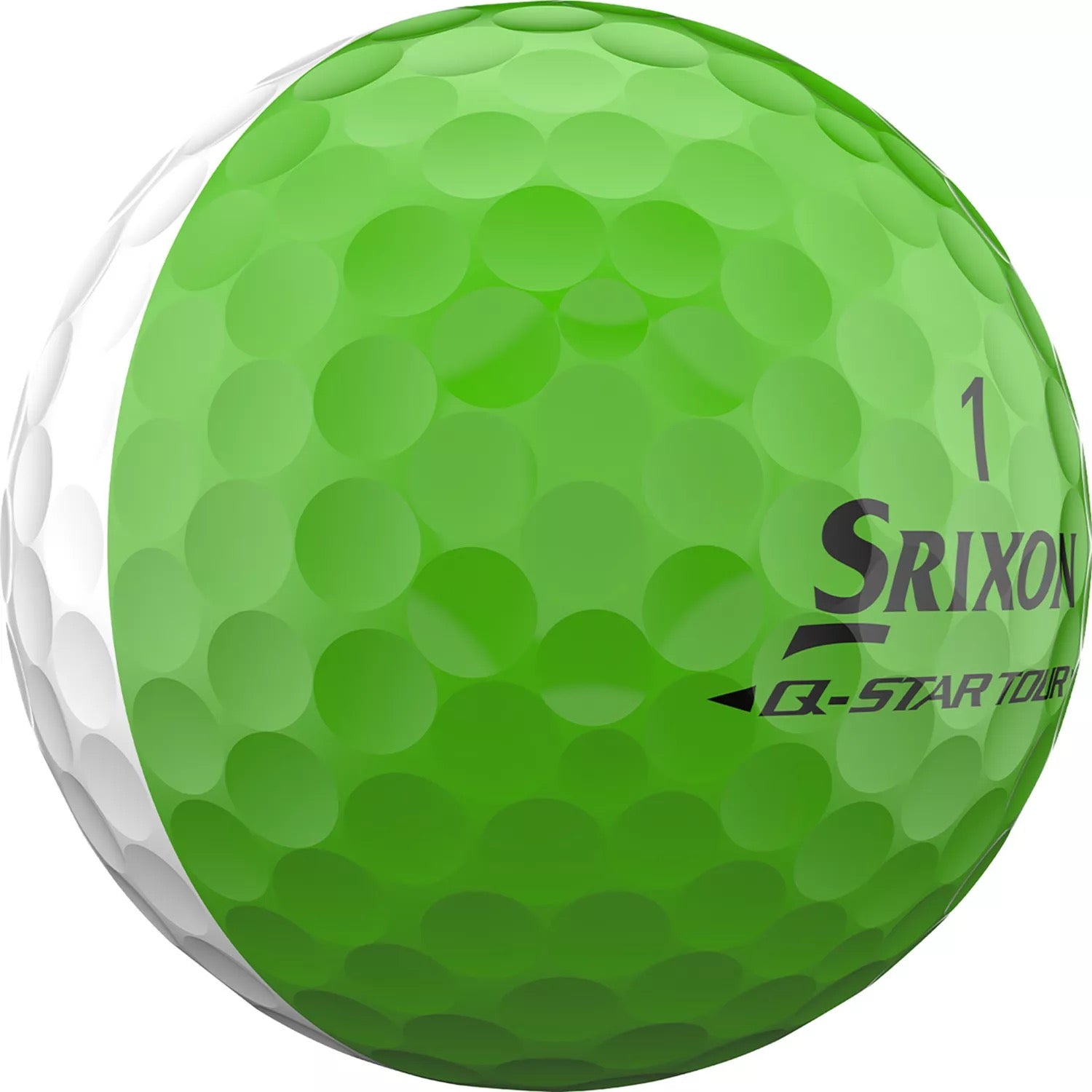 Buy 2 get 1 Free Special — Srixon Q-Star Divide Green/White Golf Balls