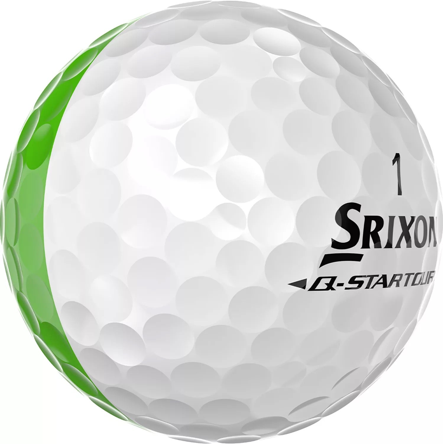 Buy 2 get 1 Free Special — Srixon Q-Star Divide Green/White Golf Balls