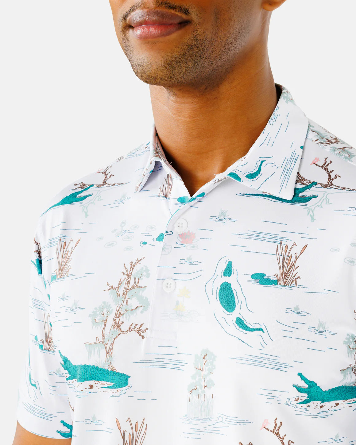 Waggle Water Hazard Men’s Polo