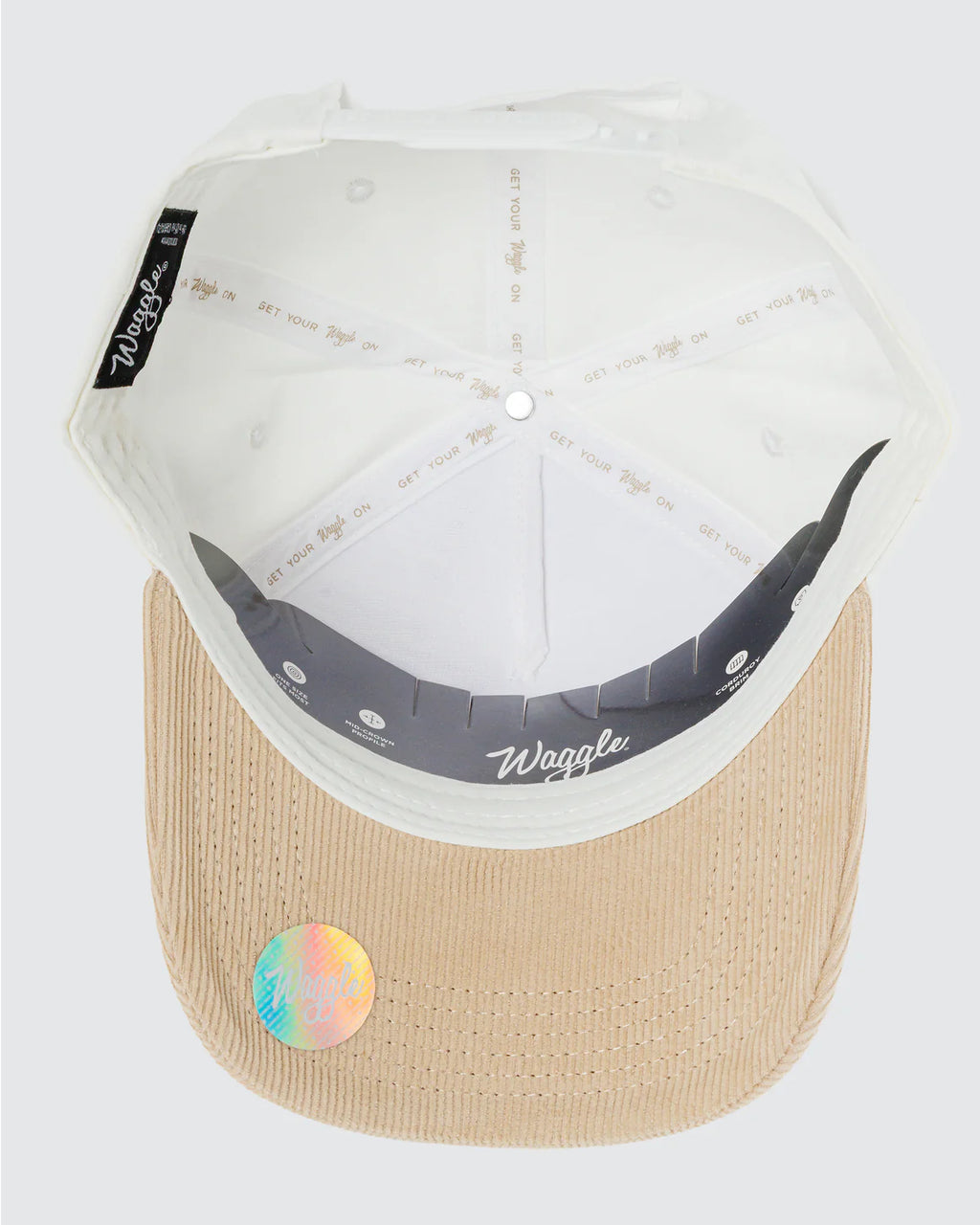 Waggle Whitetail Corduroy Brim Hat