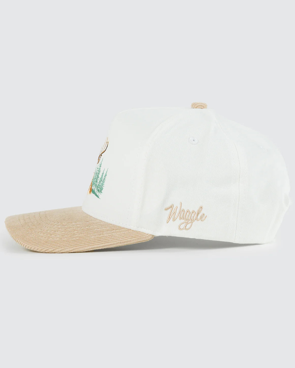 Waggle Whitetail Corduroy Brim Hat
