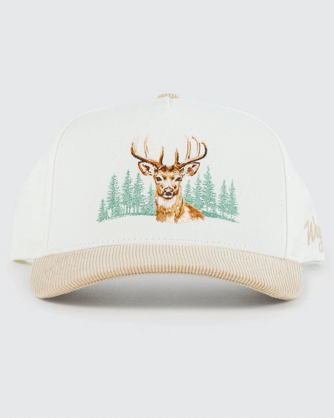 Waggle Whitetail Corduroy Brim Hat
