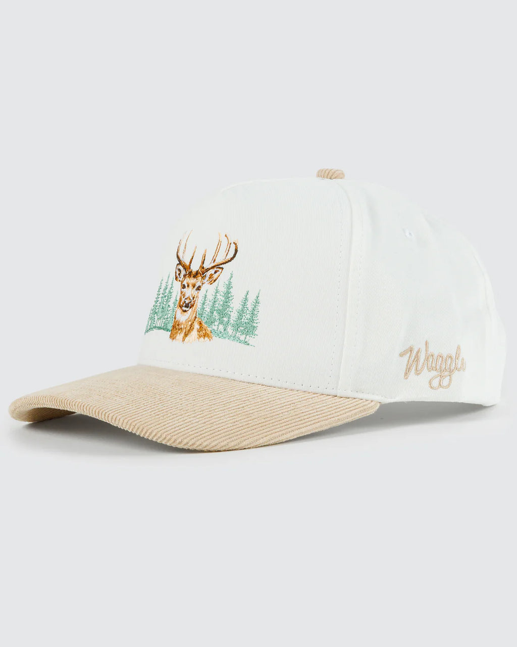 Waggle Whitetail Corduroy Brim Hat