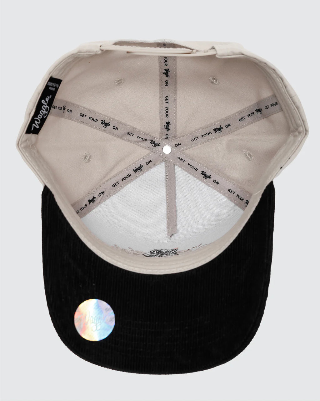 Waggle Trash Bandit Corduroy Brim Hat