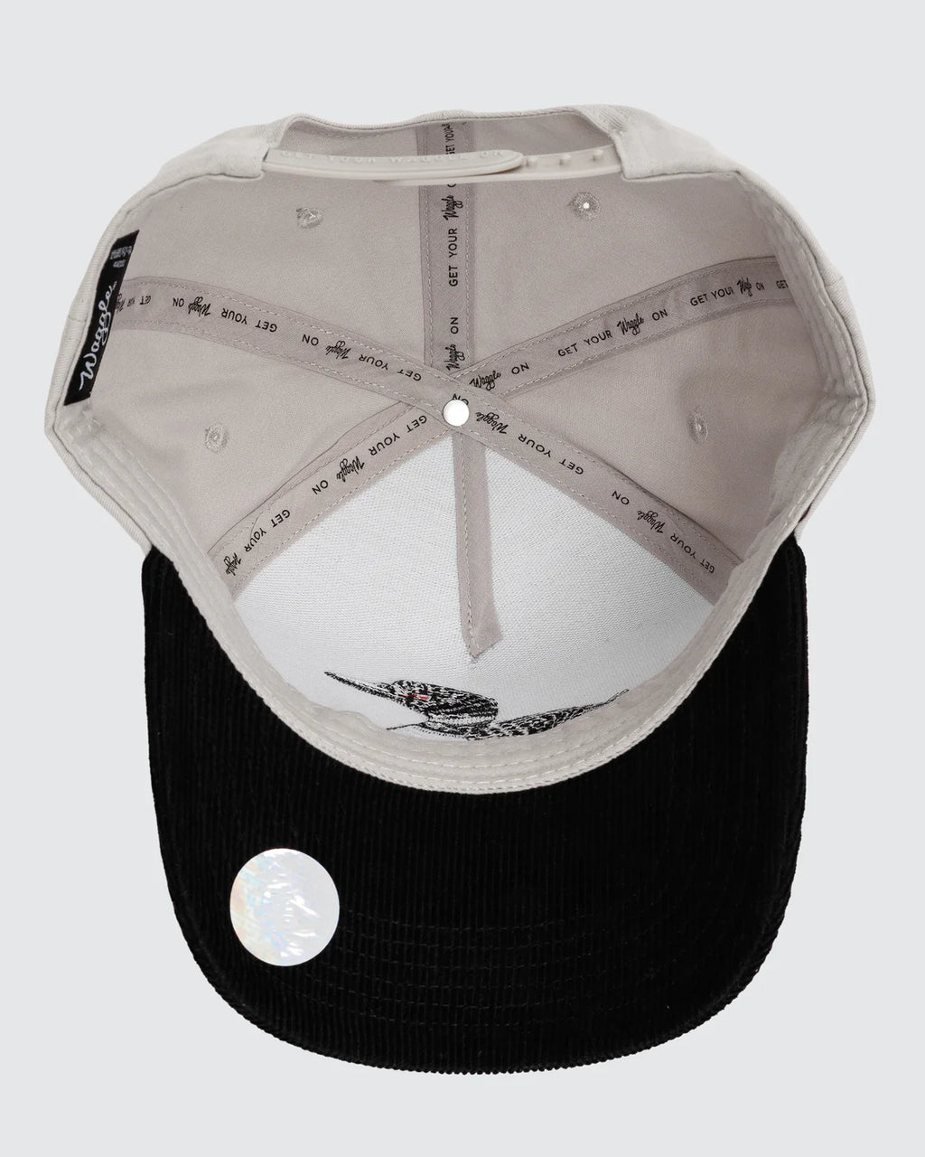 Waggle Red Eye Corduroy Brim Hat