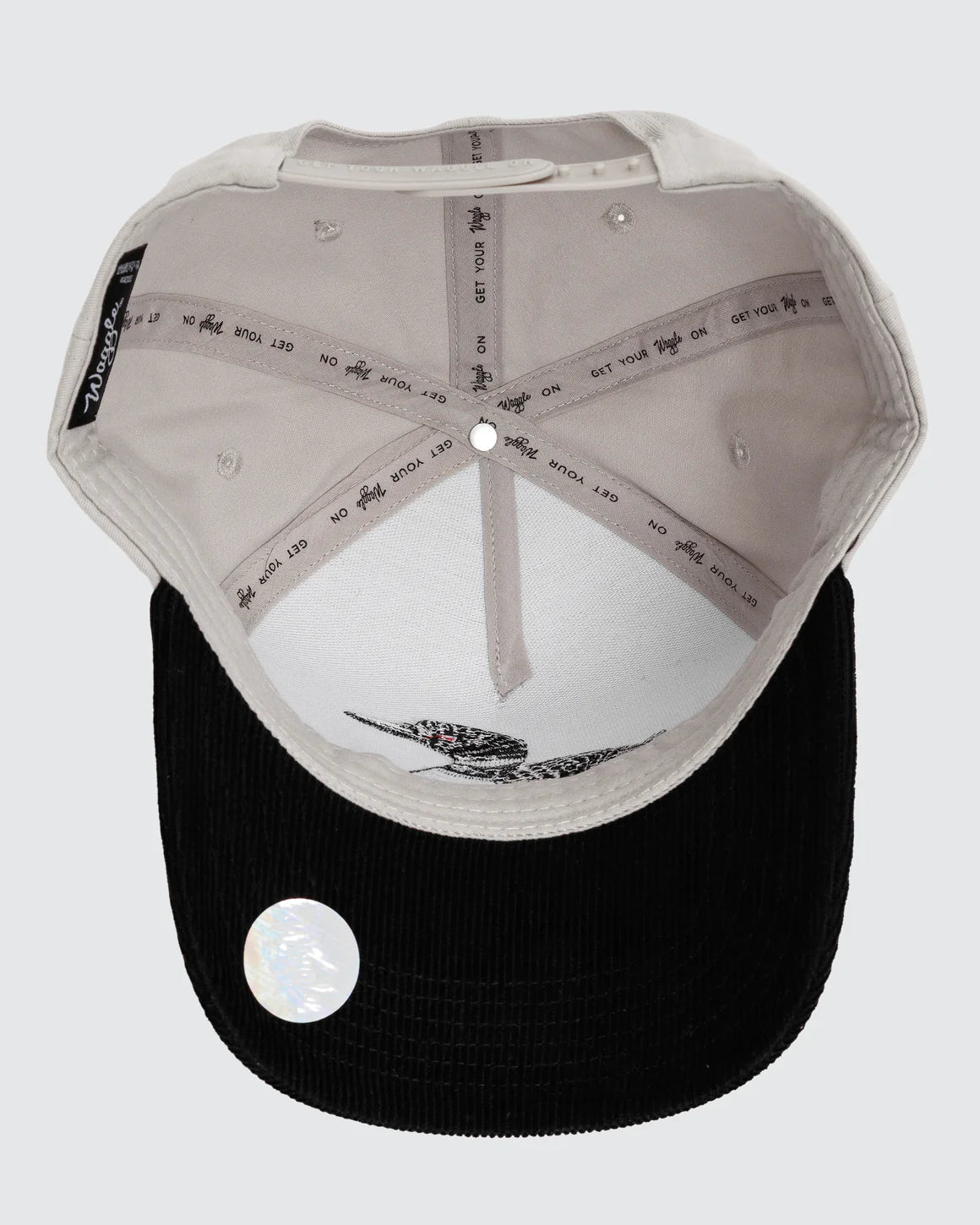 Waggle Red Eye Corduroy Brim Hat