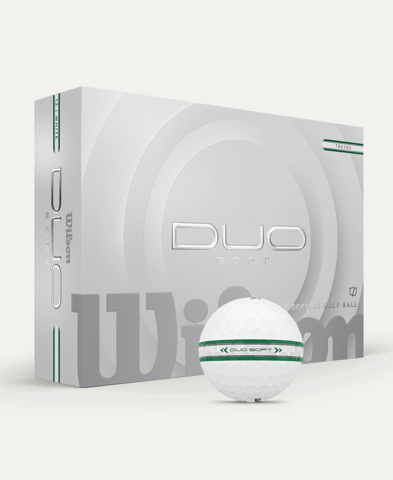 Wilson Staff Duo Soft Green/Silver Stripe