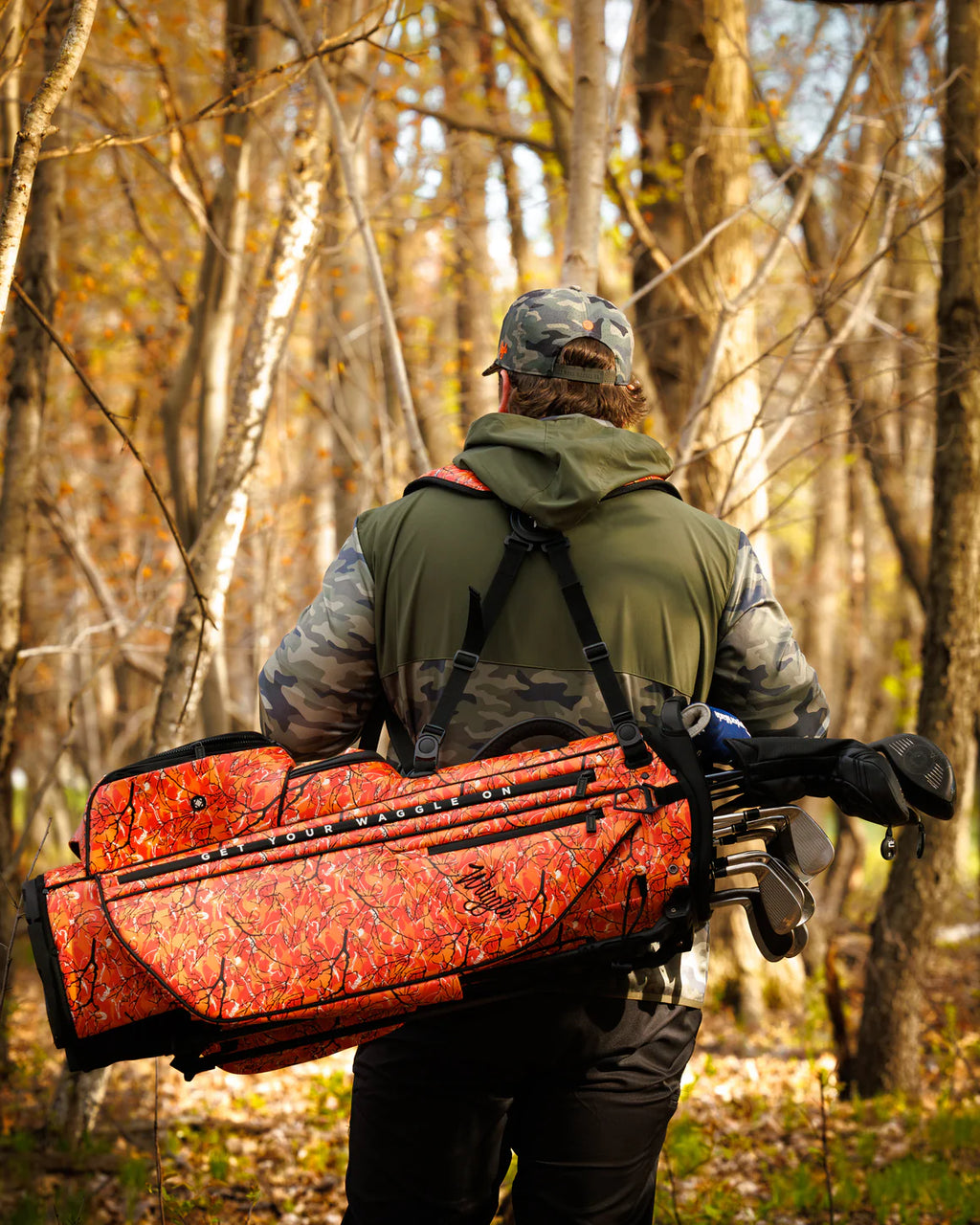 Waggle Members Hybrid Golf Bag - Hunting Season