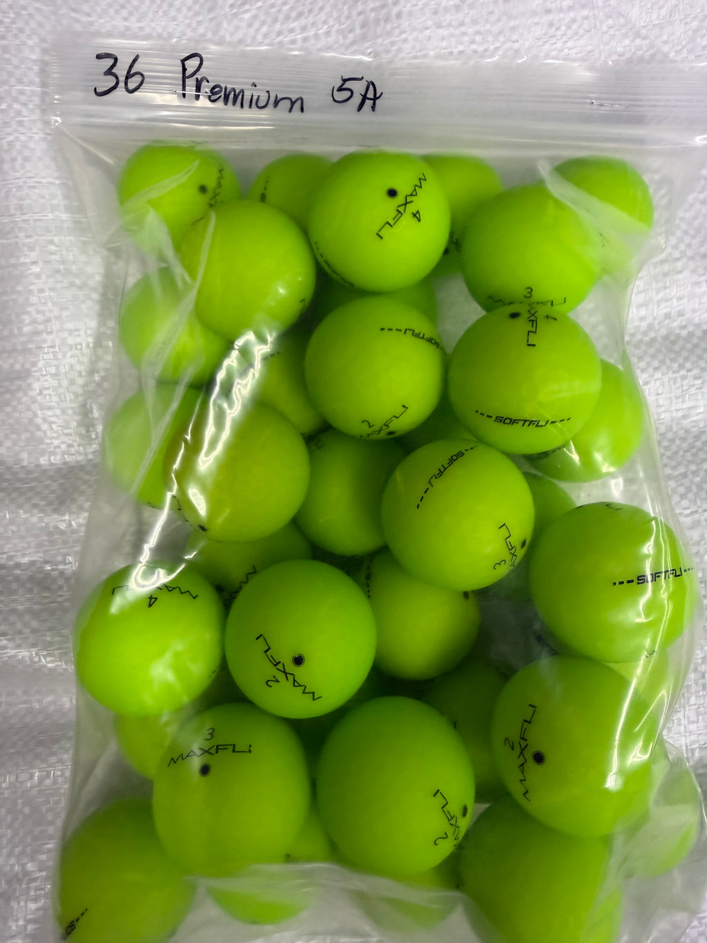 Overstock -- Maxfli SoftFli Green Premium 5A Golf Balls 36ct 3DZ