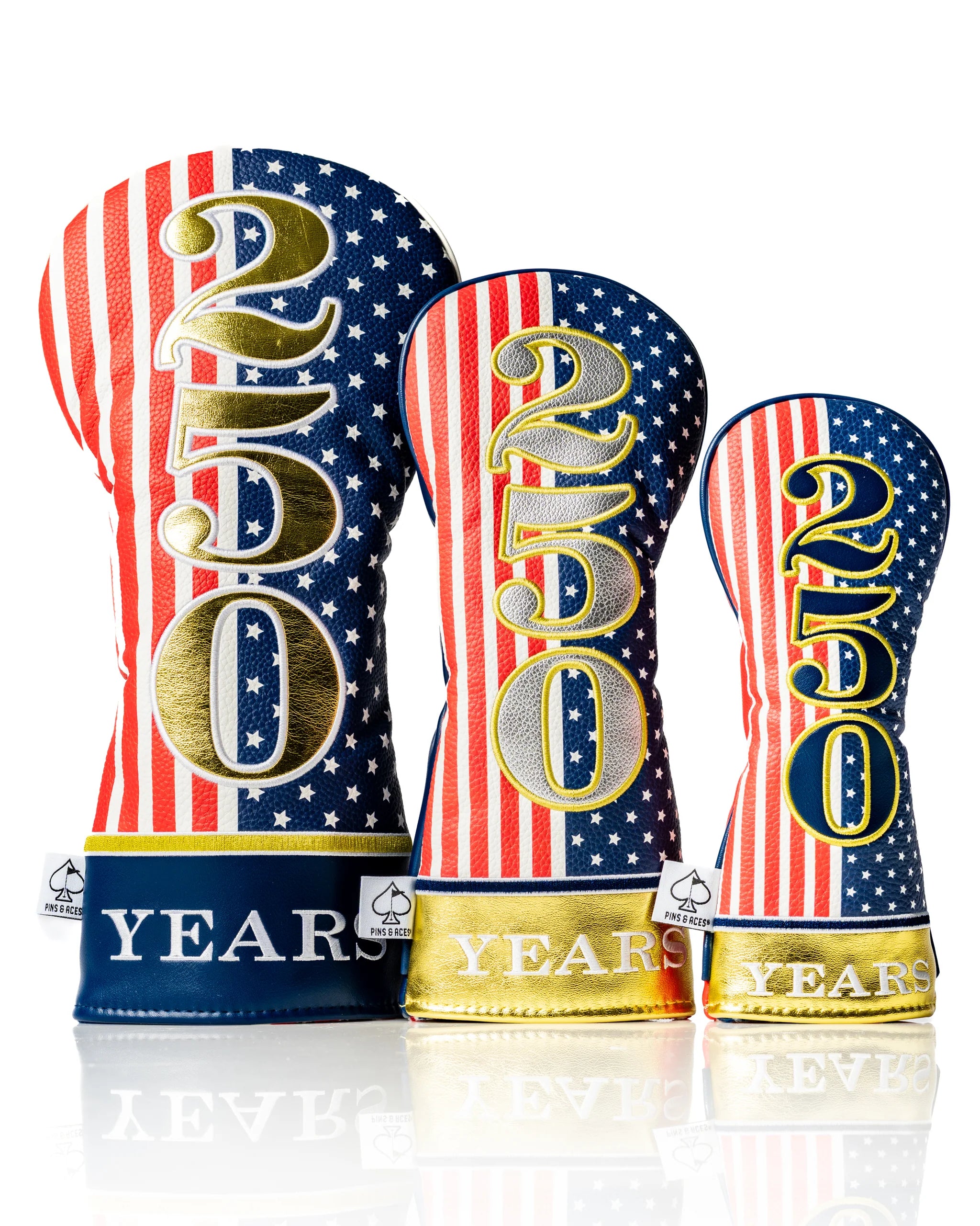 Pins & Aces USA 250 Headcover set
