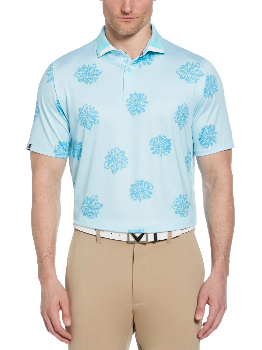 Callaway Men's Bunker Floral Print Polo